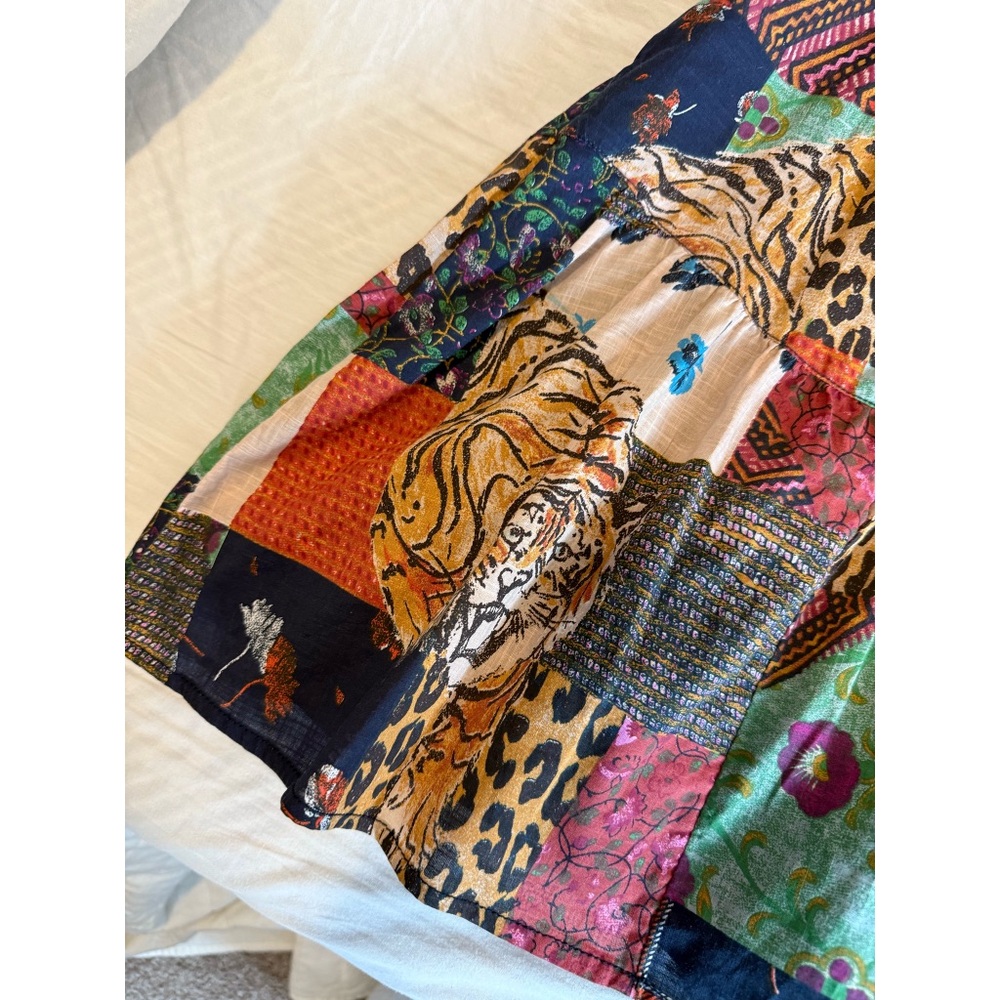 Pilcro Multicolor Patchwork Dress - image 3